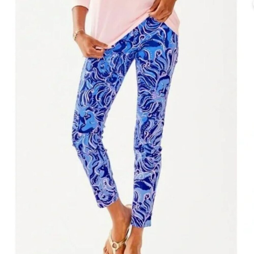 Lilly Pulitzer Pants South Ocean Skinny Crop